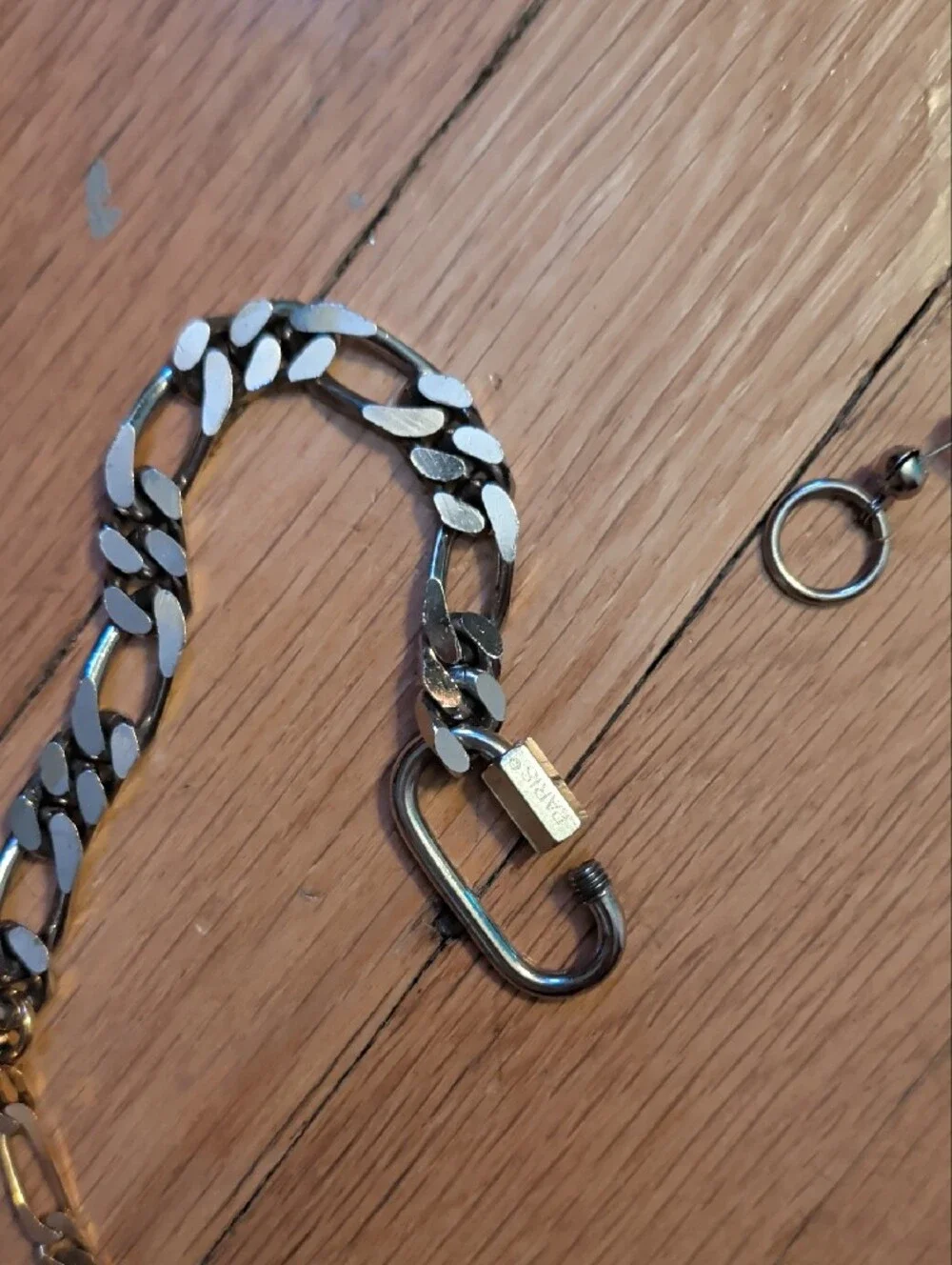 SSENSE Exclusive Bold & Thin Figaro Chain Necklace